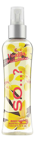 Body Mist Vanilla Milkshake 100ml So