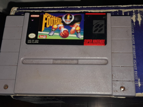 Juego Nfl Play Action Para Super Nintendo (usa/orig) Import