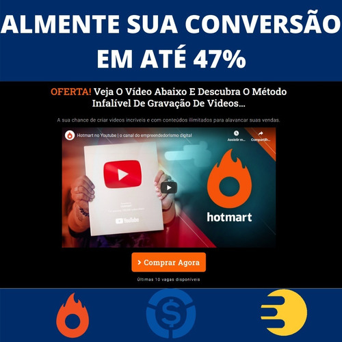 Landing Page Para Afiliados Hotmart, Monetizze E Eduzz