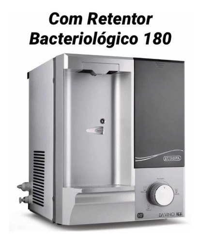 Purificador Europa Da Vinci Ice Hf Inox - Filtro C/ N Fiscal