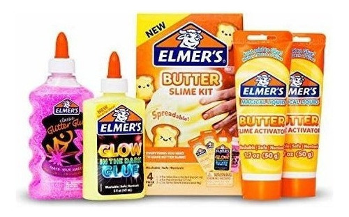 Kit Elmers Butter Slime | Los Suministros De Limo Incluyen E