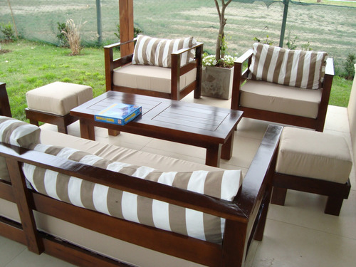 Sillones Camastros 2x1 Y Dos Individuales 100x90 Guayubira