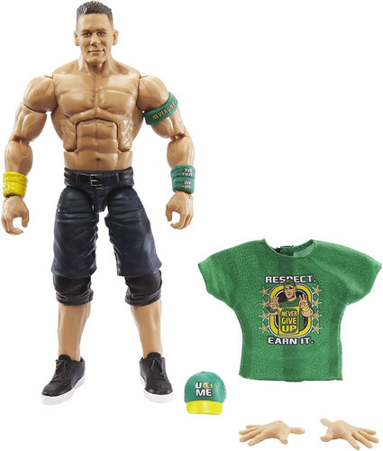 Figura De Acción De La Colección Wwe John Cena Elite,...