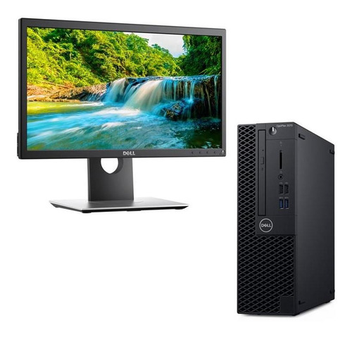 Pc Dell 3070 I5 Ram 8gb Hdd 1tb + Monitor 20'' P2018h Win 10