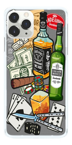 Imagem 1 de 1 de Capinha Compativel iPhone Samsung Xiaomi Moto Bebidas