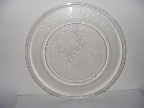 Imagen 4 de 5 de Plato Para Microondas De 40.5 Cm De Diámetro Base Plana