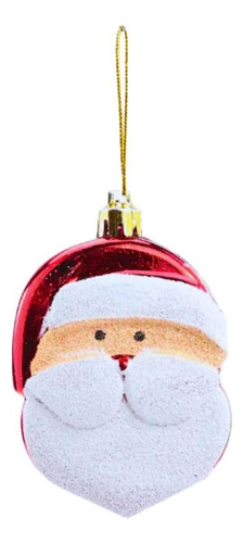 Kit 4 Enfeites Papai Noel Pendurar Árvore De Natal P/ Festas