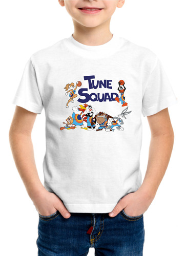 Polera Space Jam Squad Bugs Bunny Looney Tunes Niños Adultos