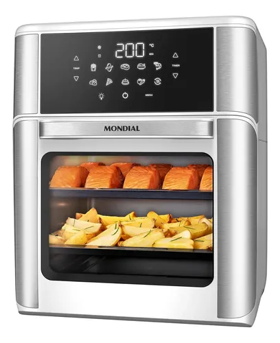 Fritadeira Air Fryer Forno Oven 12l Mondial Afon-12l-wi 127v
