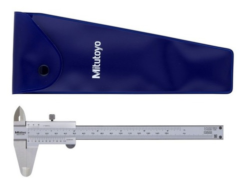 Imagen 3 de 3 de Calibrador Pie De Rey Análogo Mitutoyo 530-104 Japón 150mm