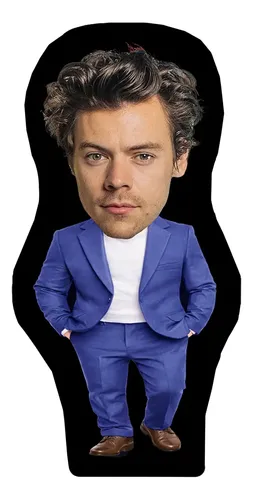 Cojin Peluche Harry Styles Decorativo Mediano