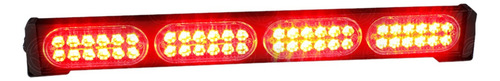 Barra Torreta Codigo 48 Led 4 Modulo 17 PuLG Estrobo 12-24vf