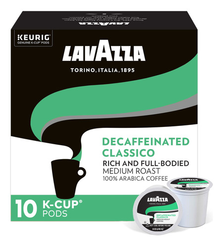 Lavazza Classico - Tazas K De Café Descafeinado Para Keuri.