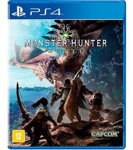 Monster Hunter World Ps4 Usado Mídia Física Completo