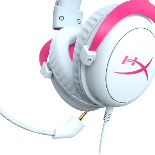 Imagen 6 de 7 de Auriculares Headset Gamer Hyperx Cloud Ii Surround 7.1 Pink