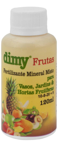 Fertilizante Mineral Misto Para Frutas (120ml) Dimy