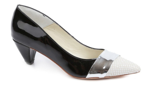 Imagen 1 de 2 de Zapatos Sandalias De Charol De Mujer - Ana Alto - Ferraro