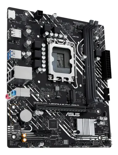 Placa Mãe Asus Prime Para Intel H610m-f D4 R2.0 2xddr4 Matx Cor