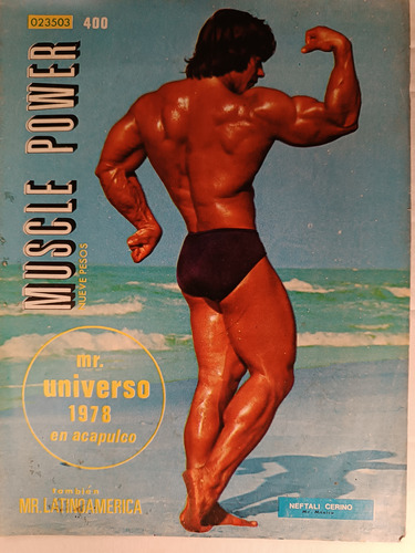 Revista Muscle Power # 400 Mr.universo 1978