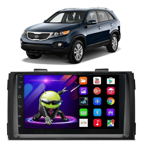 Kit Central Multimídia Android Kia Sorento 2010 2011 2012 7