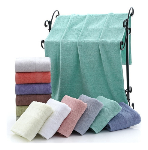 Toalla De Baño De Algodón Toalla De Baño Grande Lisa