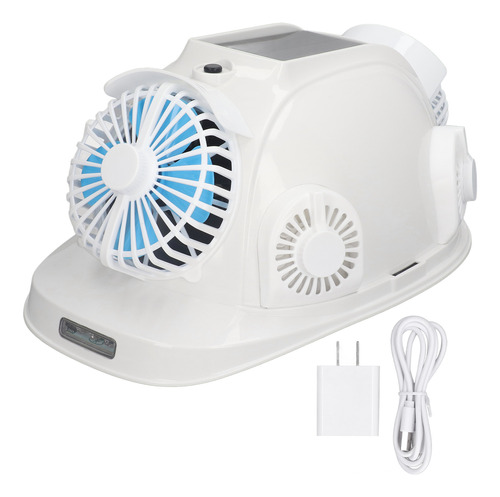 Casco De Seguridad Con Ventilador Solar 6, Refrigeración Int