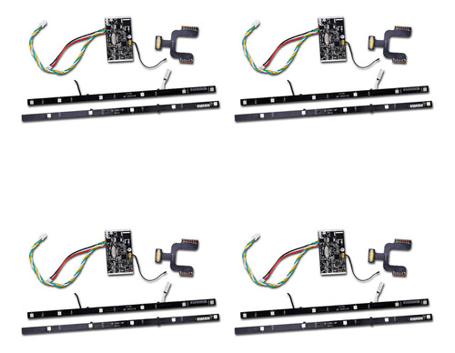 4 Baterías Para Scooter, Placa De Circuito Bms, Controlador,