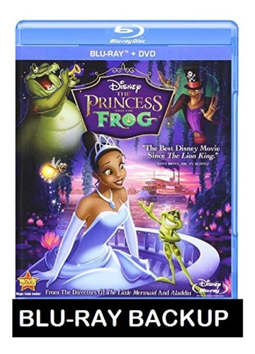 Princess And The Frog - La Princesa Y El Sapo Blu-ray Backup