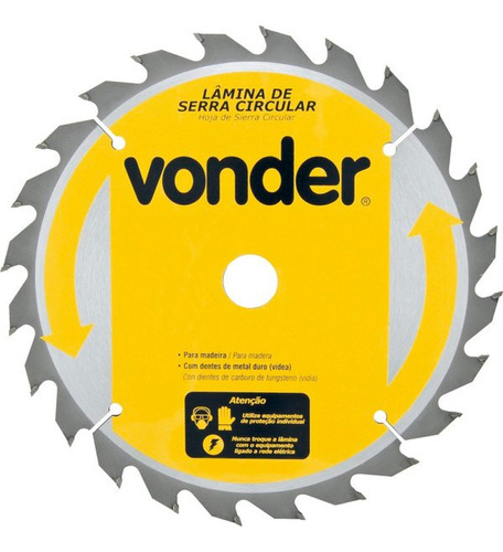 Disco De Serra Para Madeira 400 X 30 Mm 24 Dentes Vonder