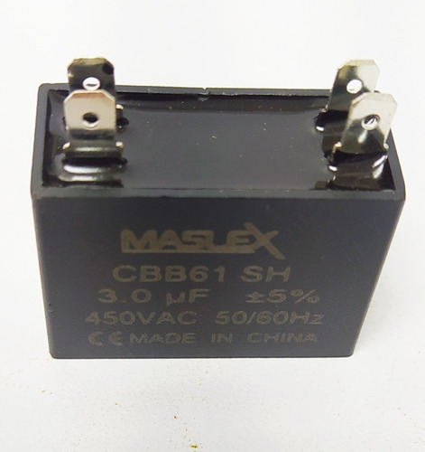 Imagen 7 de 7 de Capacitor De Marcha 1 1.5 2 2.5 3 3.5 450v Consola De Split
