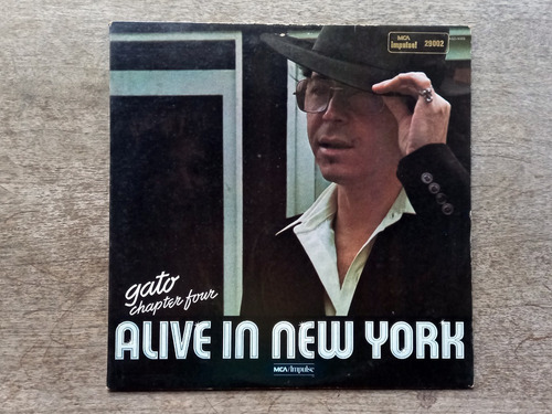 Disco Lp Gato Barbieri - Alive New York (1980) Usa Jazz R10