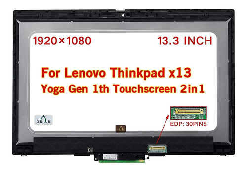 Gbol Reemplazo 13.3 Para Lenovo Thinkpad X13 Yoga Gen 2