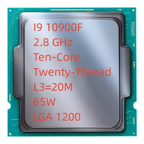 Intel Core Ghz Procesador Cpu Diez Nucleo Veinte Hilo Lga