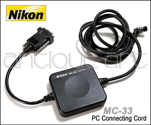 A64 Pc Connecting Cord Mc-33 Nikon F100 F5 Manual Ac-2we 