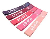 Comprar Kit Set Bandas Elasticas X5 Resistencias Pbold Gimnasio