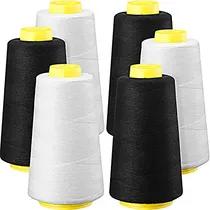 Comprar 6 Rollos De Hilo De Coser De 3000 Yardas (cada Uno), Hi...
