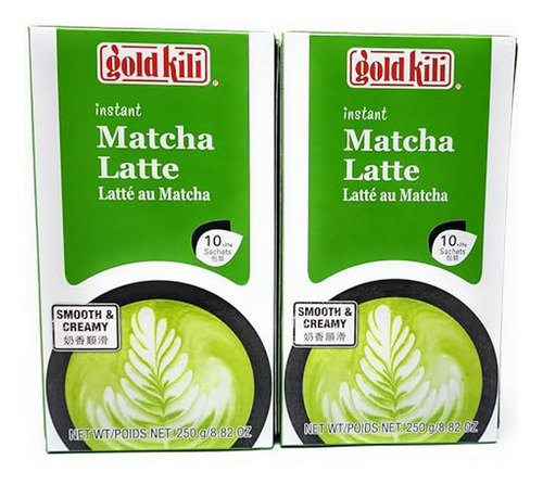 Matcha Latte Instantáneo Gold Kili (pack 2)