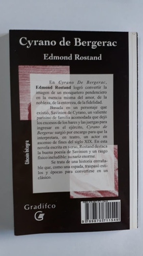Cyrano De Bergerac - Edmond Rostand - Ed Gradifco