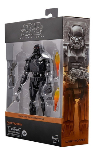 Figura De Acción Star Wars The Black Series Dark Tropper +3