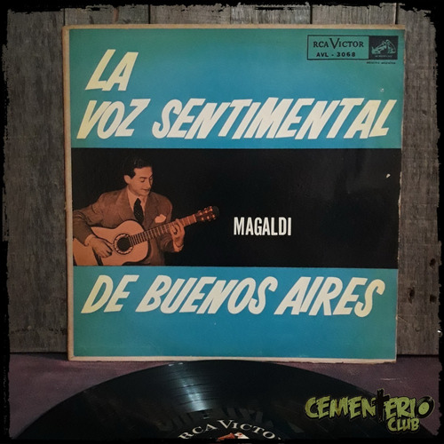 Agustin Magaldi - La Voz Sentimental De Bs As - Vinilo / Lp