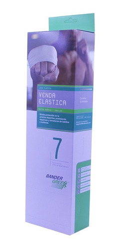 Venda Deportiva 7cm - Semi Elástica - Vendaje  - Pack X6