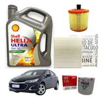 Comprar Kit Service 3 Filtros + Shell 0w20 Chevrolet Cruze 1.4 Turbo