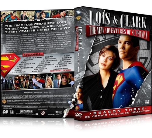 Box Lois & Clark As Novas Aventuras Do Superman 3º Ano