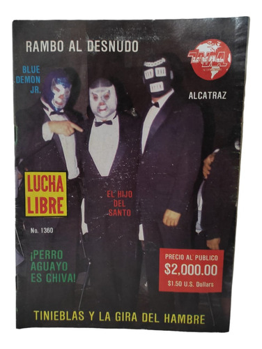 Revista Lucha Libre 1360 Vintage