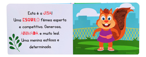 O Que Cabe No Meu Mundo Amigos Da Floresta - Toque E Sinta, De Jiba Bruin. Toque E Sinta Editorial Bom Bom Books, Tapa Dura, Edición 1 En Português, 2023