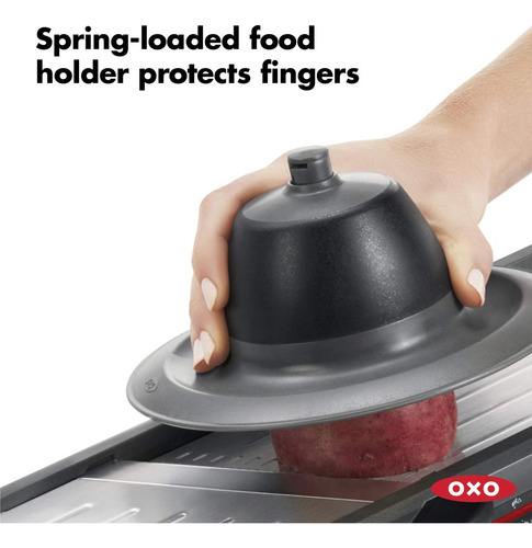 Cortadora De Mandolinas Oxo Good Grips Chef's 2.0 Negra Y Ac