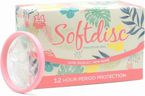 14 X Softdisc Discos Menstruales Desechables Certificados