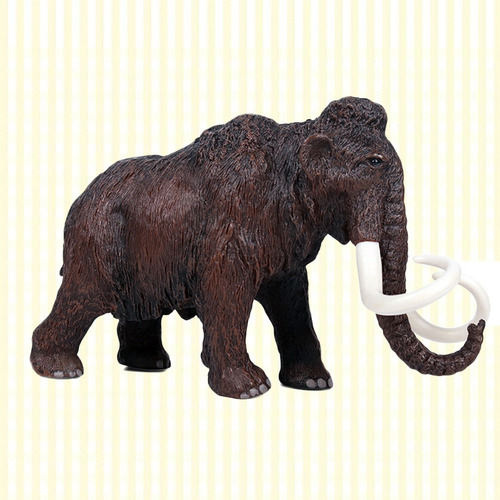 . Simulación Mamut Modelo Estático Animal Elefante Modelo