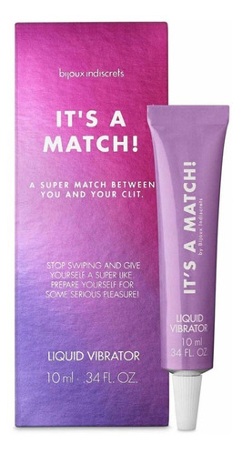 Bijoux Indiscrets It's A Match Vibrador Líquido 10ml Color Transparente