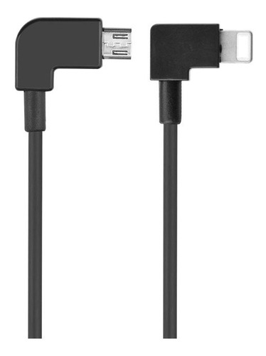 Imagen 4 de 7 de Dji Mavic 30 Cm Cable De Datos De Micro Usb A Apple Lighting